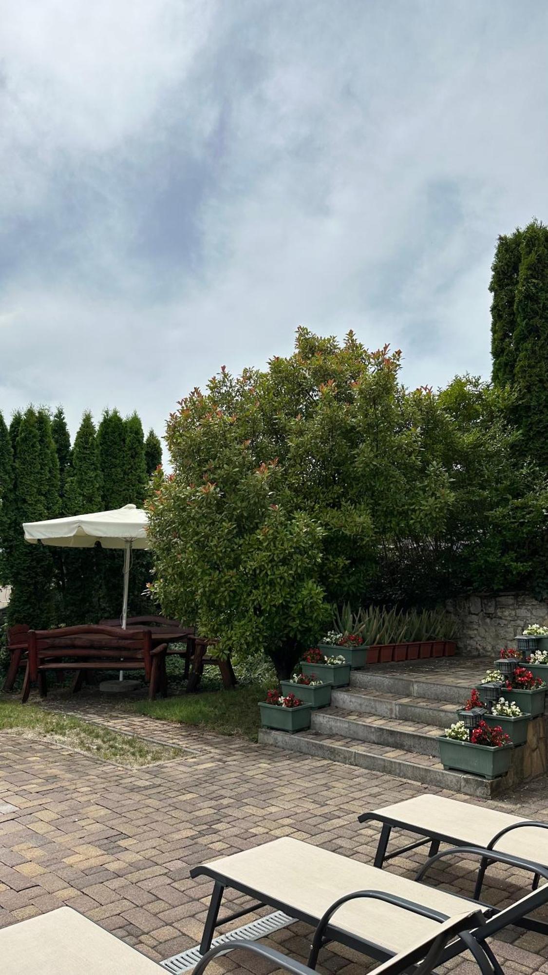 Hotel Navay Vendeghaz Tihany Exterior foto